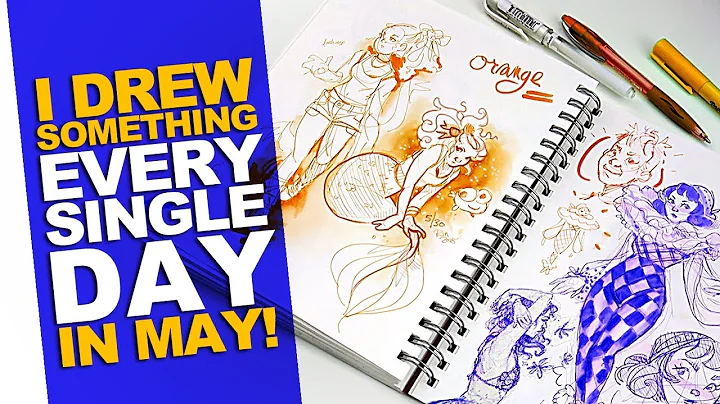 SKETCHBOOK FLIP-THROUGH! | Fastest I've Ever Finished a Sketchbook | 18