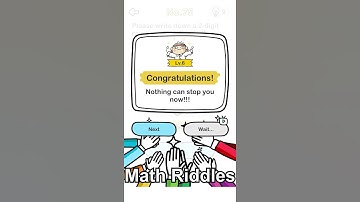 Brain Out Level 75 ( Please write down a 2-digit number according to the picture )