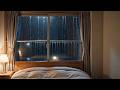 Rain Outside While in Bed | Relaxing Sleep Ambience | 2 Hours