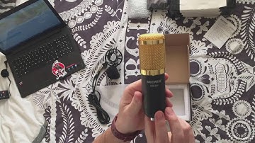 Behringer XENYX Q802USB & Neewer NW-800 Unboxing