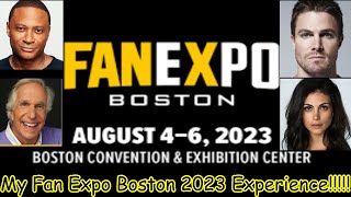 Fan Expo Boston 2023 Boston Comic Con My Experience Who Did I Meet?!?