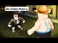 Roblox noob thinks he's rich...