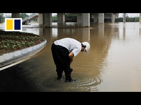 Chinese farmers count losses after floods