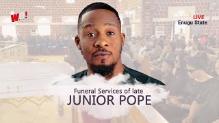 Late Junior Pope's bur!al ceremony at his hometown