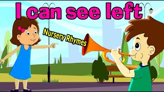 I can see left /English  Nursery Rhymes for Kids /Kids song