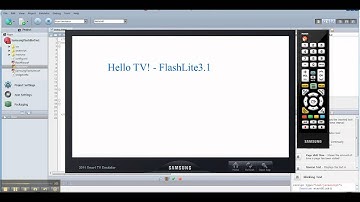 Samsung SmartTV - Developing FlashLite based apps using the Samsung SDK