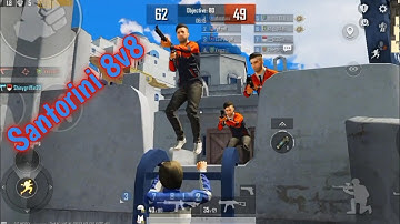 PUBG MOBILE | New TDM 8v8 | Playing New 8vs8 TDM Santorini Map | playing PUBG mobile | 8v8 Santorini