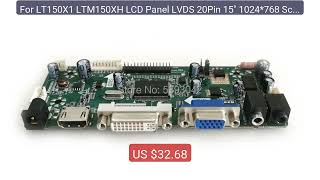 For LT150X1 LTM150XH LCD Panel LVDS 20Pin 15' 1024*768 Screen 4CCF... — Best Deal 2026 | Shop Now!