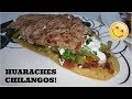 Huaraches Con Bistec Sabor CHILANGO!