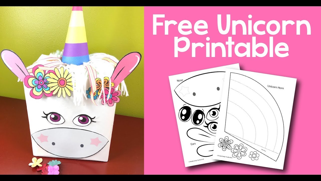 unicorn valentines day box youtube