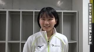 【氷上インカレ2022】 スピードスケート女子500m 優勝 稲川くるみ選手