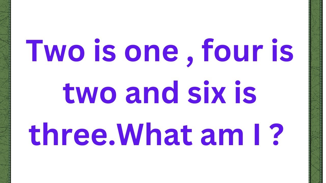 Tricky riddles | Common sense questions | Riddles with answers | Logic ...