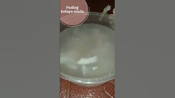 Thumbnail of Puding kelapa muda, resep dan video lengkapnya cek branda ya☺️