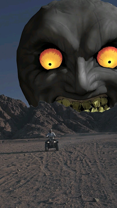 Majora's Mask Lunar Moon #moon #lunarmoon #lunar #vfx #eyebg8 #Majora's #shorts