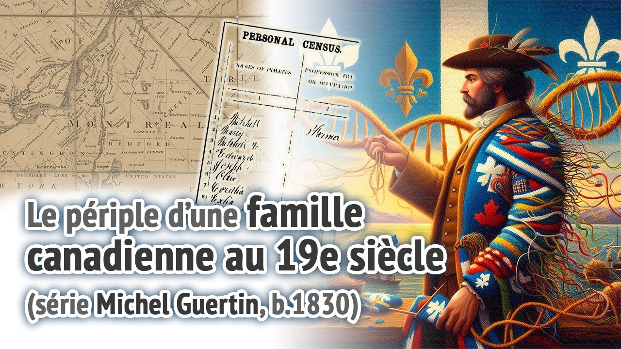 Périple d'une famille canadienne au 19e sièce