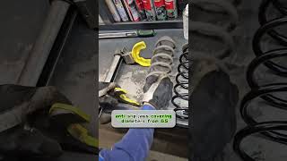 🔥 No More Dismantling! The Fastest Way to Change Strut Springs! 🛠️ #carmaintenance