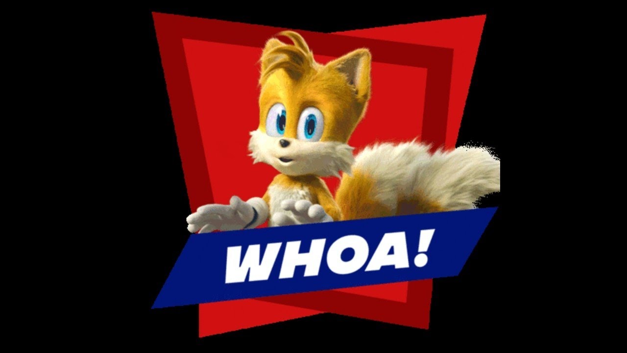 Movie Tails Sonic Movie Sticker - Movie Tails Sonic movie Sonic