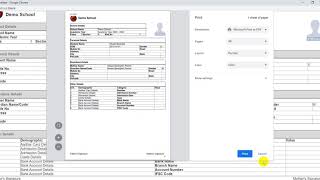 How To Print Student Information | Vawsum | English screenshot 5