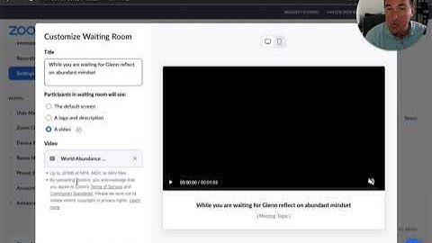Zoom Waiting Room Videos!