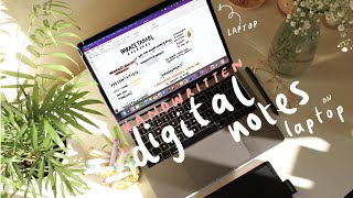 Handwritten notes on your laptop - how to set up a pen tablet for studying (beginners video) screenshot 4