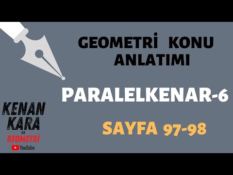 Paralelkenar-6 (Konu anlatımı)