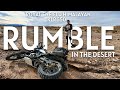 Rumble in the desert royal enfield himalayan  klr650