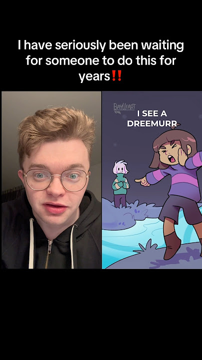 I SEE A DREEMURR (UNDERTALE) #shorts