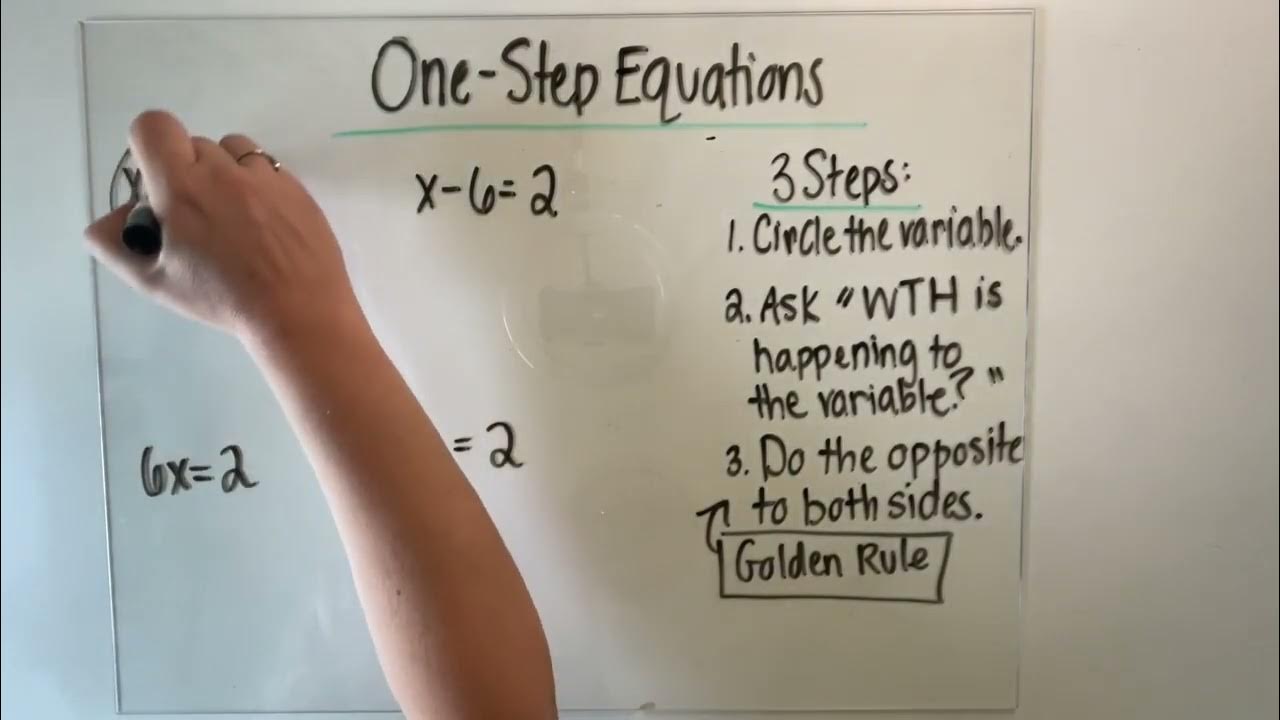 7 Days To Pass 7th Grade Math Free Lesson 05 One Step Equations YouTube 7-days-to-pass-7th-grade-math-free-lesson-05-one-step-equations-youtube