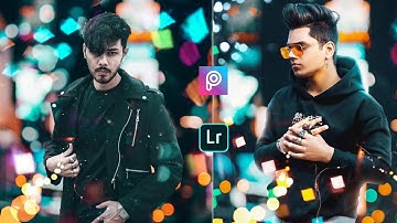 BOKEH LIGHTING EFFECT- Photo Editing Tutorial In PicsArt Step by step In PicsArt- Shivkunde