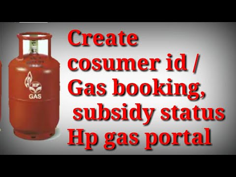 How to create consumer id Hp gas | sign-up in Hp portal (English)