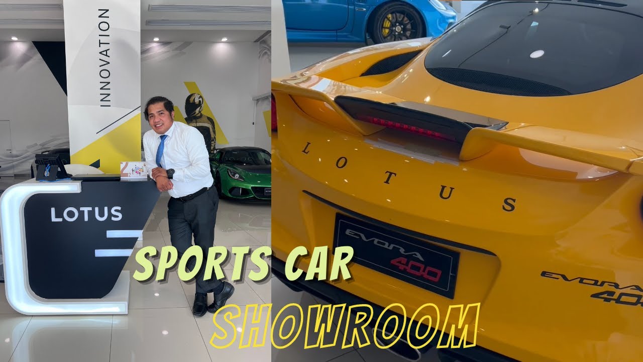 LOTUS SPORTS CAR SHOWROOM Rapski TV YouTube