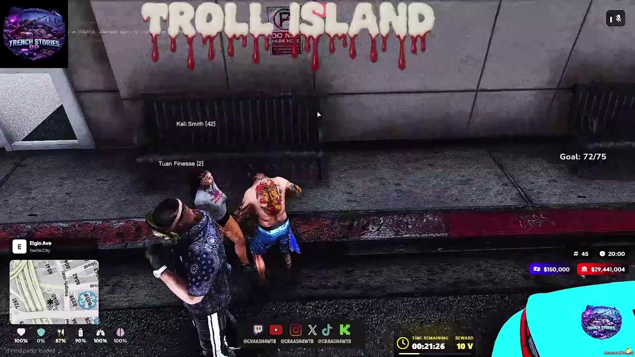 🔵4Block Leader🔵🟣Trench Stories RP🟣⚫Owners View⚫🟣WORLDS BIGGEST TROLL🟣