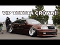 VIP TOYOTA CROWN ROYAL SALOON!! Sitting on C-Ultra 3 Spoke Wheels!!