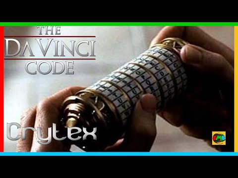 The Da Vinci Code - Cryptex  | 3dprinted | Da Vinci Code