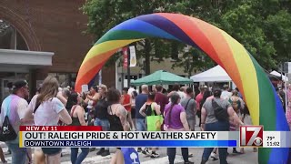 Downtown bracing for crowded, hot weekend during Out! Raleigh Pride