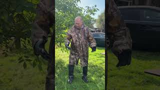 Распаковка и Примерка: Охотничий Плащ и и Бахилы (Полный обзор).
