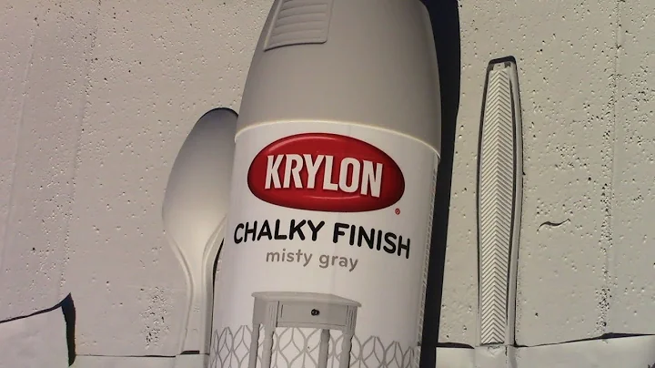 Testing Krylon Chalky Finish spray paint