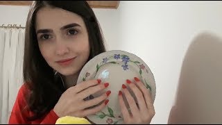 ASMR Português: sons de vidro (binaural)