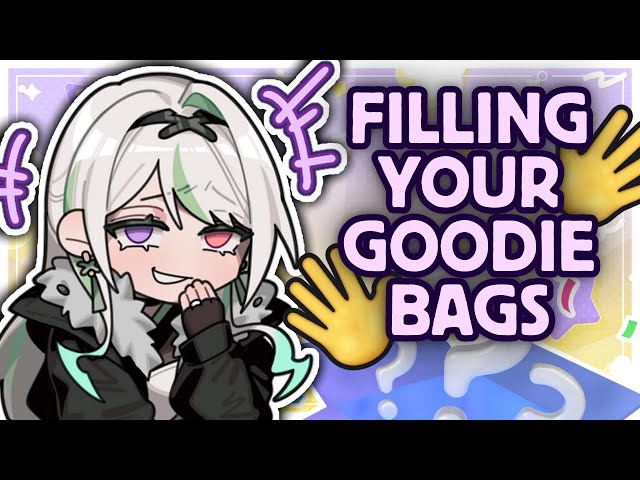 Making Goodie Bags For My Booquets! ALA Preparation【Alias  Anono | V4Mirai 】