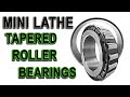 Mini Lathe taper bearings installation