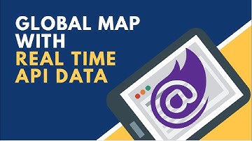 Global Map Graph from Live API Calling Data | BCL