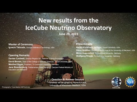 IceCube Announcement June 29, 2023