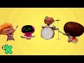 ¡Mucho ruido y poca siesta! Las canciones más divertidas | Mini Beat Power Rockers | Discovery Kids