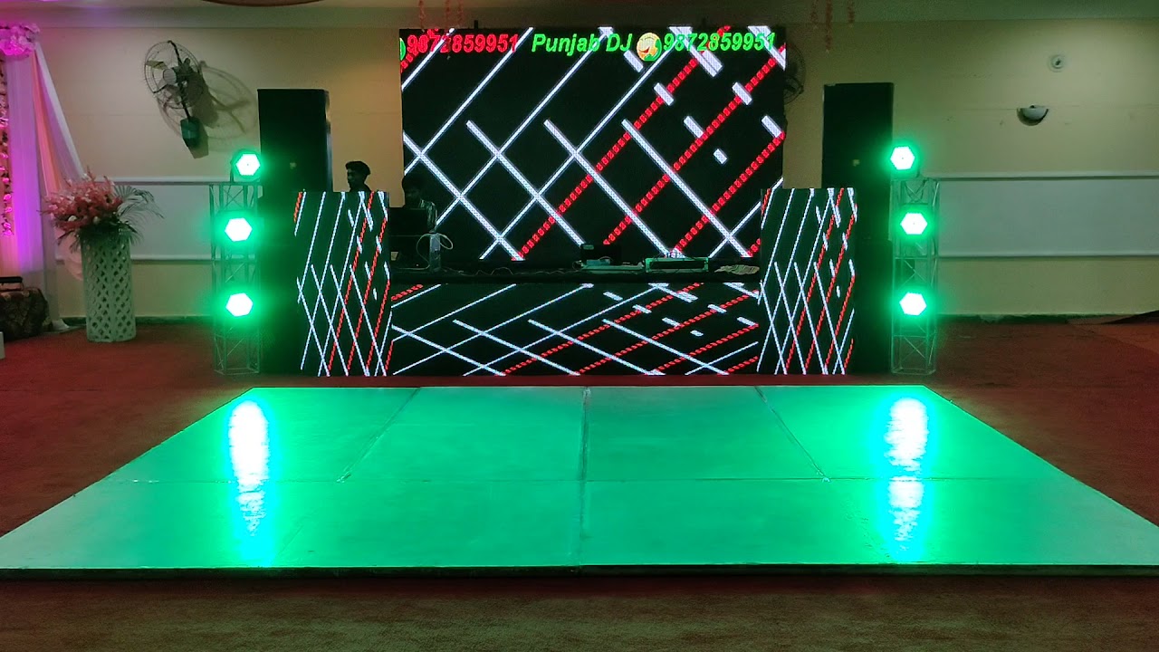 Indoor Dj Setup 2021 Led Wall Dj Setup Punjab DJ Chandigarh