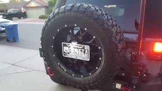 Relocating Licence Plate bracket for Jeep Wrangler JK-JKU 1997- 2017 -  YouTube