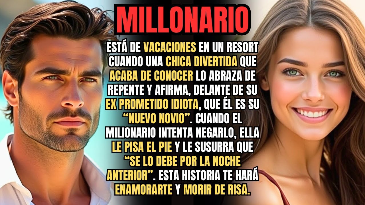 Ella era una chica POBRE en un RESORT DE LUJO y, para librarse de su EX, encontró al HOMBRE PERFECTO