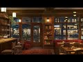 Chilled coffee shop jazz  relaxing cafe ambience for study and focus