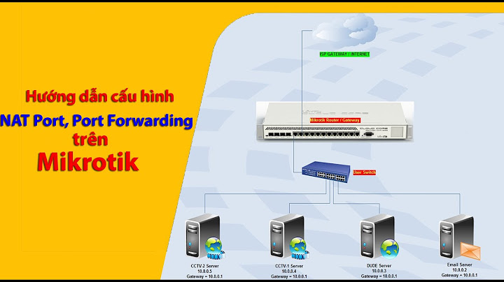 Hướng dẫn nat port camera ra ngoai tren router mikrotik