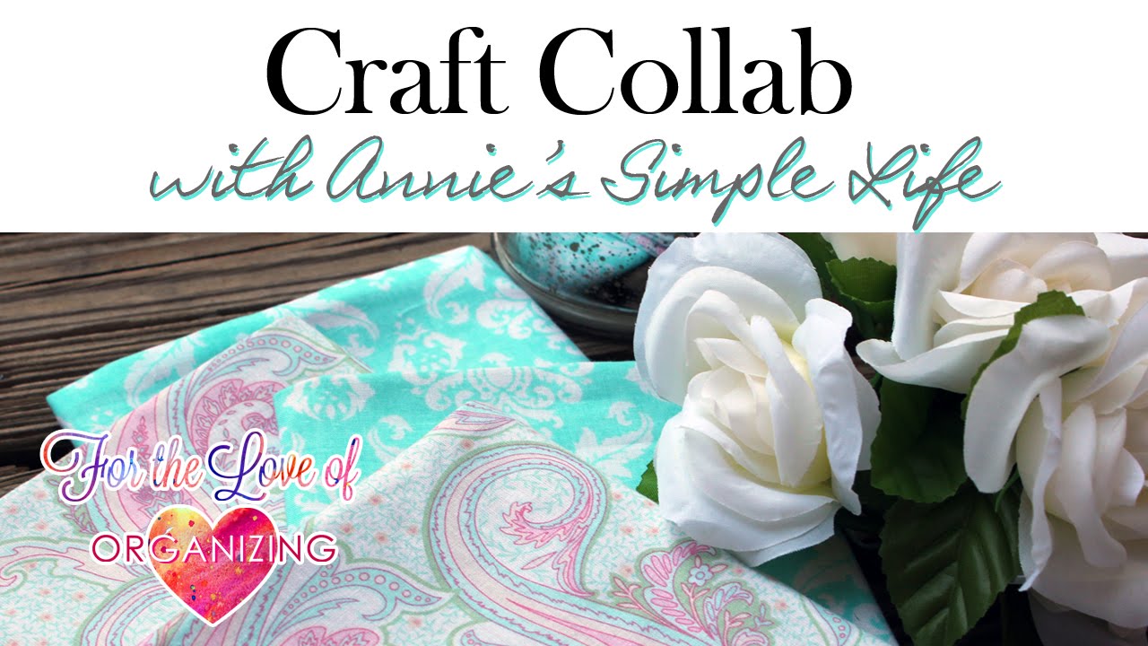 Spring Craft Collab with Annie's Simple Life: DIY Reversible Cloth Napkins/Placemats