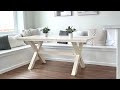 Diy xbase dining table with free plans